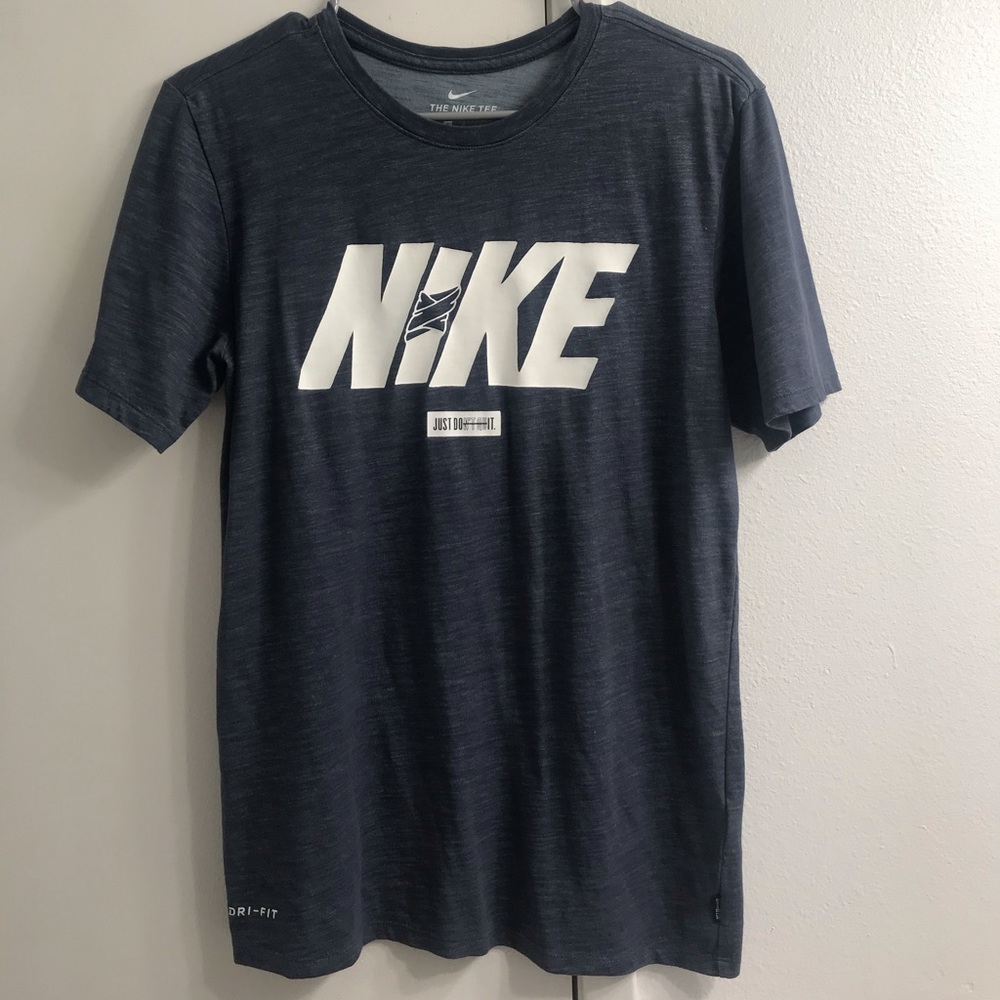 Men’s Small Nike Blue Dri Fit Workout T-Shirt
